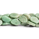 17x12mm Amazonite Plain Nuggets 16 inch 24 beads - The Bead Traders