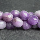 17x14mm Kunzite Plain Nuggets 16 inch 23 beads - The Bead Traders