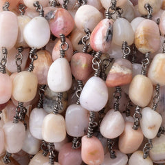 Pink Peruvian Opal Beads