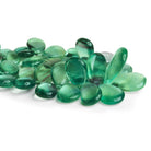 18x12mm Banded Fluorite Plain Pears 6.5 inch 31 beads - The Bead Traders