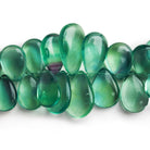 18x12mm Banded Fluorite Plain Pears 6.5 inch 31 beads - The Bead Traders