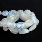 18x13mm Rainbow Moonstone Plain Nuggets 18 inch 25 beads - The Bead Traders