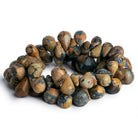 18x13mm Turquoise Teardrops 14 inch 53 beads - The Bead Traders