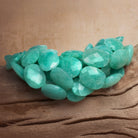 18x14mm Amazonite Faceted Nuggets 16 inch 22 beads - The Bead Traders