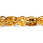 18x14mm Citrine Plain Nuggets 16 inch 22 beads AA Grade - The Bead Traders