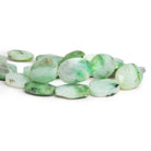 18x16mm Blue Peruvian Opal Faceted Ovals 16 inch 19 beads - The Bead Traders