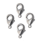 20mm Black Gold plated Shiny Lobster Clasp Set of 4 - The Bead Traders
