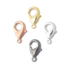 20mm Black Gold plated Shiny Lobster Clasp Set of 4 - The Bead Traders