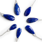 20x10mm Lapis Lazuli Faceted Pear Focal 1 Bead - The Bead Traders