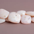 20x15mm Pink Peruvian Opal Faceted Rectangles 7.5 inch 10 beads - The Bead Traders