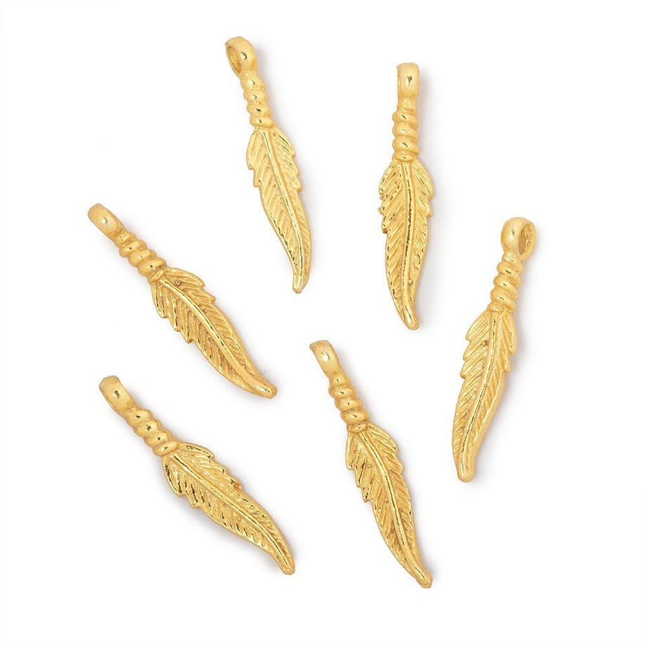 【交渉OK】FEATHER PENDANTS 18KGOLD チェーンセット Ken Kikuchi Feather with K18 Claw F-24+K18F-20 - Native Feather