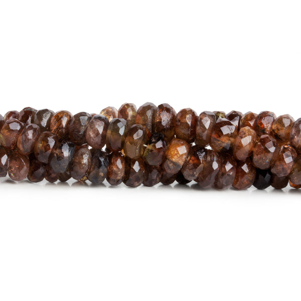 4-7mm Andalusite Faceted Rondelles 18 inch 145 beads