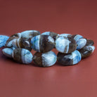 21x16mm Denim Opal Faceted Ovals 15 inch 18 beads - The Bead Traders