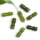 21x8mm Serpentine Carved Tube Focal 1 Bead - The Bead Traders