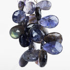 22x15mm Iolite Faceted Pears 5 inch 23 beads - The Bead Traders