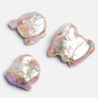 25mm Blush Pink Ultra Baroque Pearls - Lot of 3 Beads - The Bead Traders