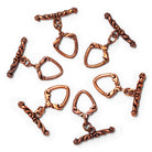 25x13mm Copper Acorn Toggle 1 Bead - The Bead Traders