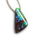 27x14mm Ammolite Marquise Focal 1 Bead - The Bead Traders
