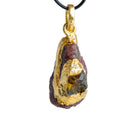 27x15mm Double Leafed Tourmaline with Tourmaline Pendant 1 Bead - The Bead Traders