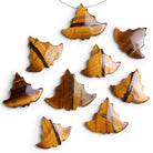 29x24mm Tiger's Eye Tree Focal 1 Bead - The Bead Traders