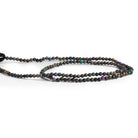 2mm Australian Boulder Opal Faceted Rounds 12 inch 140 beads - The Bead Traders