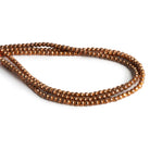 2mm Copper Rounds Set of 3 Strands - The Bead Traders