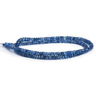 3 - 5mm Kyanite Faceted Rondelles 17 inch 195 beads - The Bead Traders
