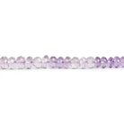 3 - 6.5mm Pink Amethyst Faceted Rondelles 9 inch 70 beads - The Bead Traders