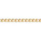 3 Feet - 3mm 22kt Gold plated Loop Link Chain - The Bead Traders