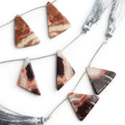 32x14mm Jasper Triangle Focals 2 Beads - The Bead Traders