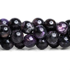 charoite plain round beads for sale