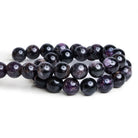 plain round charoite beads for sale