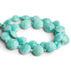 Faceted Coin Beads