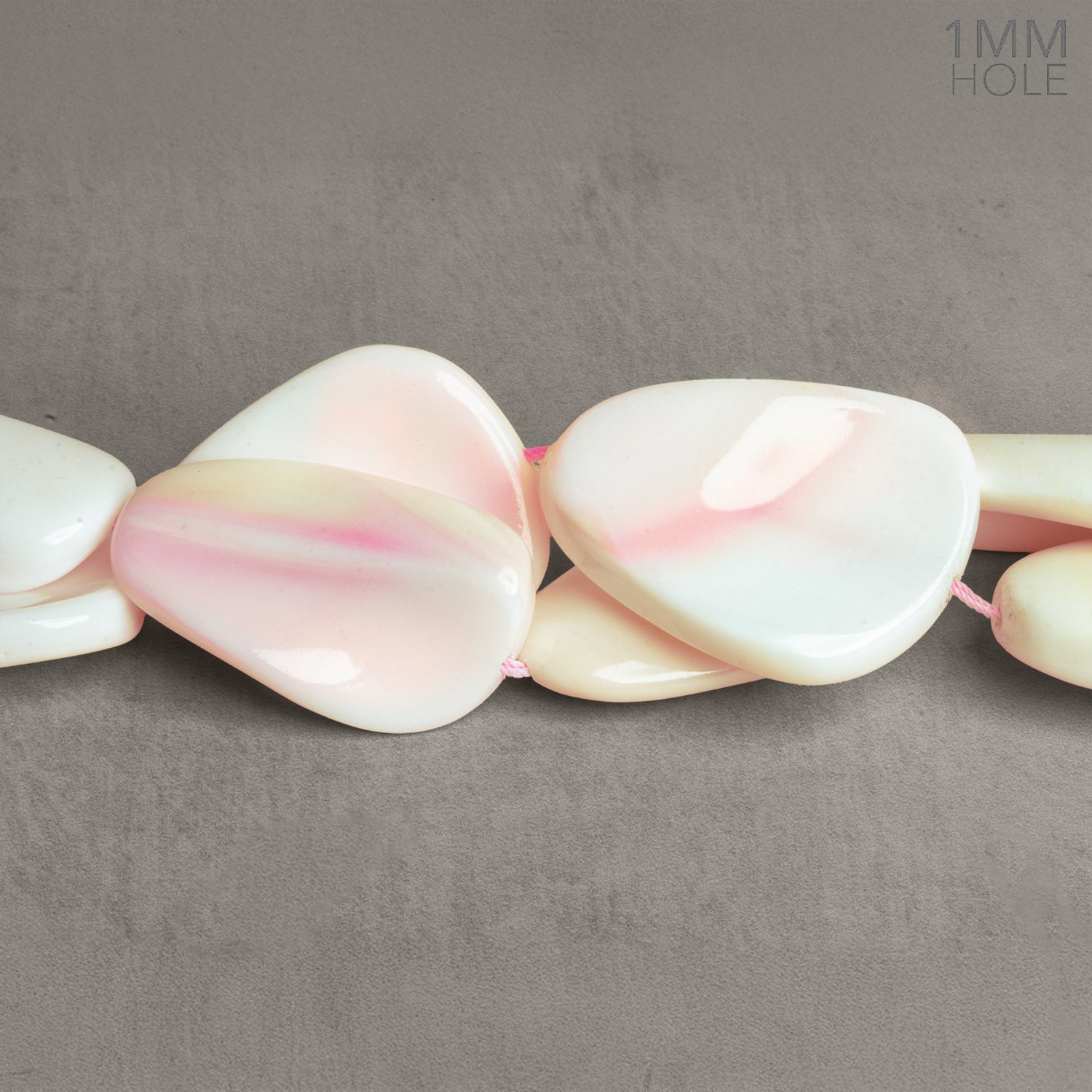 34x25mm Queen Conch Shell Nugget Focal 1 Bead - The Bead Traders