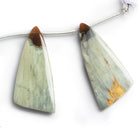 36x16mm Jasper Wing Focals Set of 2 Beads - The Bead Traders