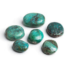 37x30mm Chinese Turquoise Plain Nugget Focal 1 Bead - The Bead Traders