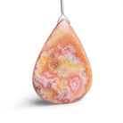 38x28mm Rhodochrosite Plain Pear Focal 1 Bead - The Bead Traders