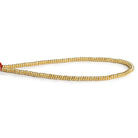 3mm 22kt Gold plated Copper Plain Discs 8 inch 128 beads - The Bead Traders