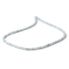 3mm Mystic Blue Rainbow Moonstone Rondelles 16 inch 142 beads - The Bead Traders