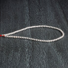 3mm Sterling Silver Plated Copper Rounds 8 inch 69 beads - The Bead Traders