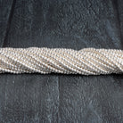 3mm Sterling Silver Plated Copper Rounds 8 inch 69 beads - The Bead Traders