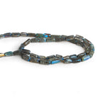 high quality labradorite plain tube gemstone beads for sale