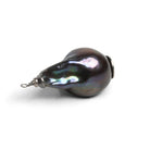 42x25mm Peacock Ultra Baroque Pearl Focal 1 Bead - The Bead Traders