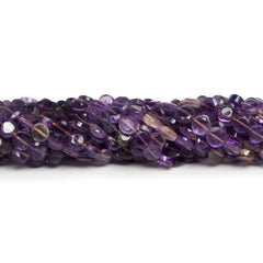 Faceted Coin Beads