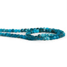 4.5mm Apatite Microfaceted Cubes 12 inch 70 beads - The Bead Traders