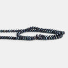 4.5mm Peacock Button Pearl 16 inch 110 beads - The Bead Traders