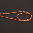 4.5x3mm Fire Opal Plain Nuggets 18 inch 110 beads - The Bead Traders