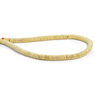 4mm 14kt Gold Plated Copper Jumprings 8 inch 160 beads - The Bead Traders