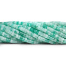 4mm Amazonite Heishis 12 inch 110 Beads - The Bead Traders