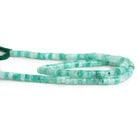 4mm Amazonite Heishis 12 inch 110 Beads - The Bead Traders